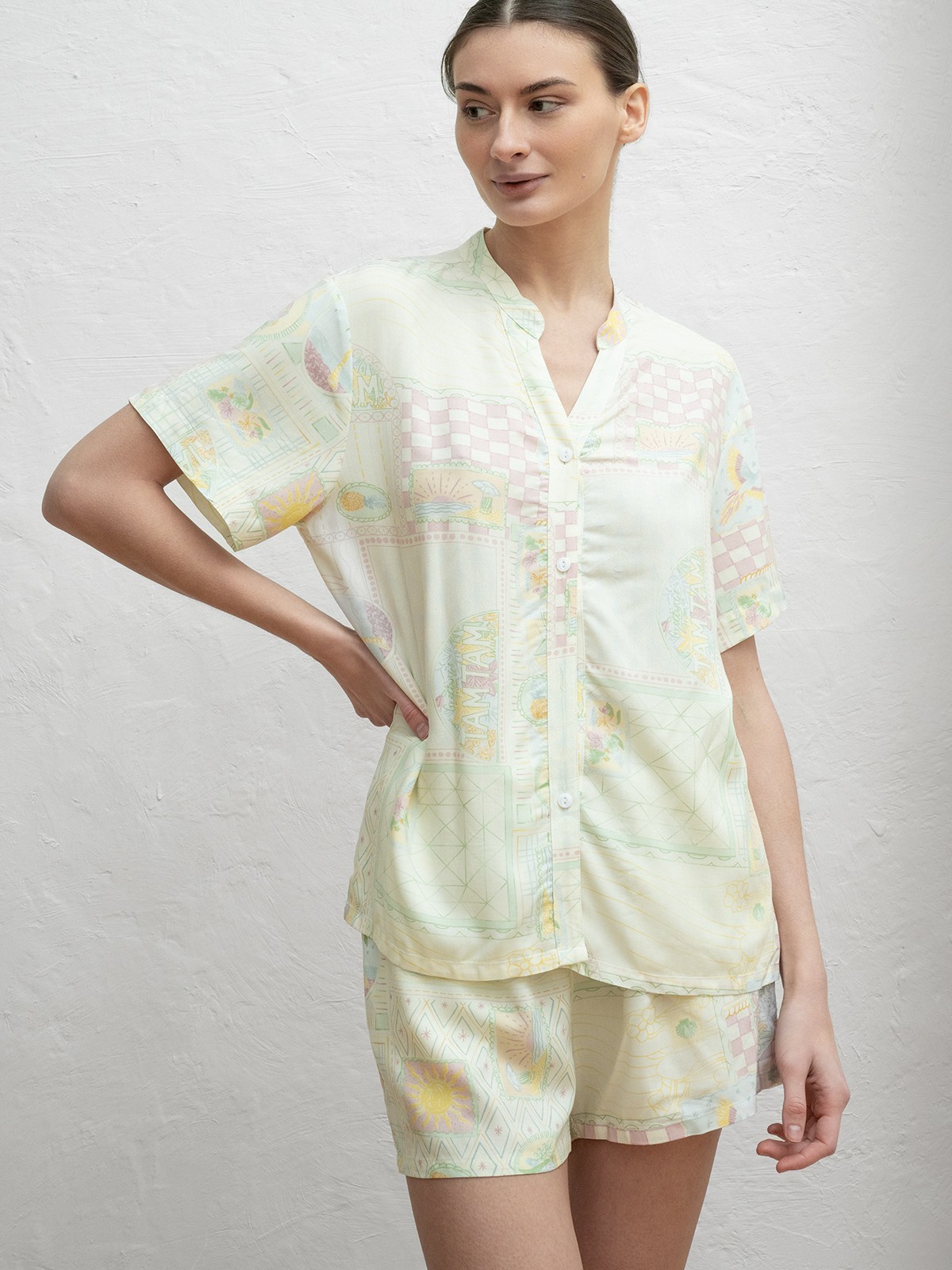 Домашняя пижама Indefini (Арт. 5064TBD)