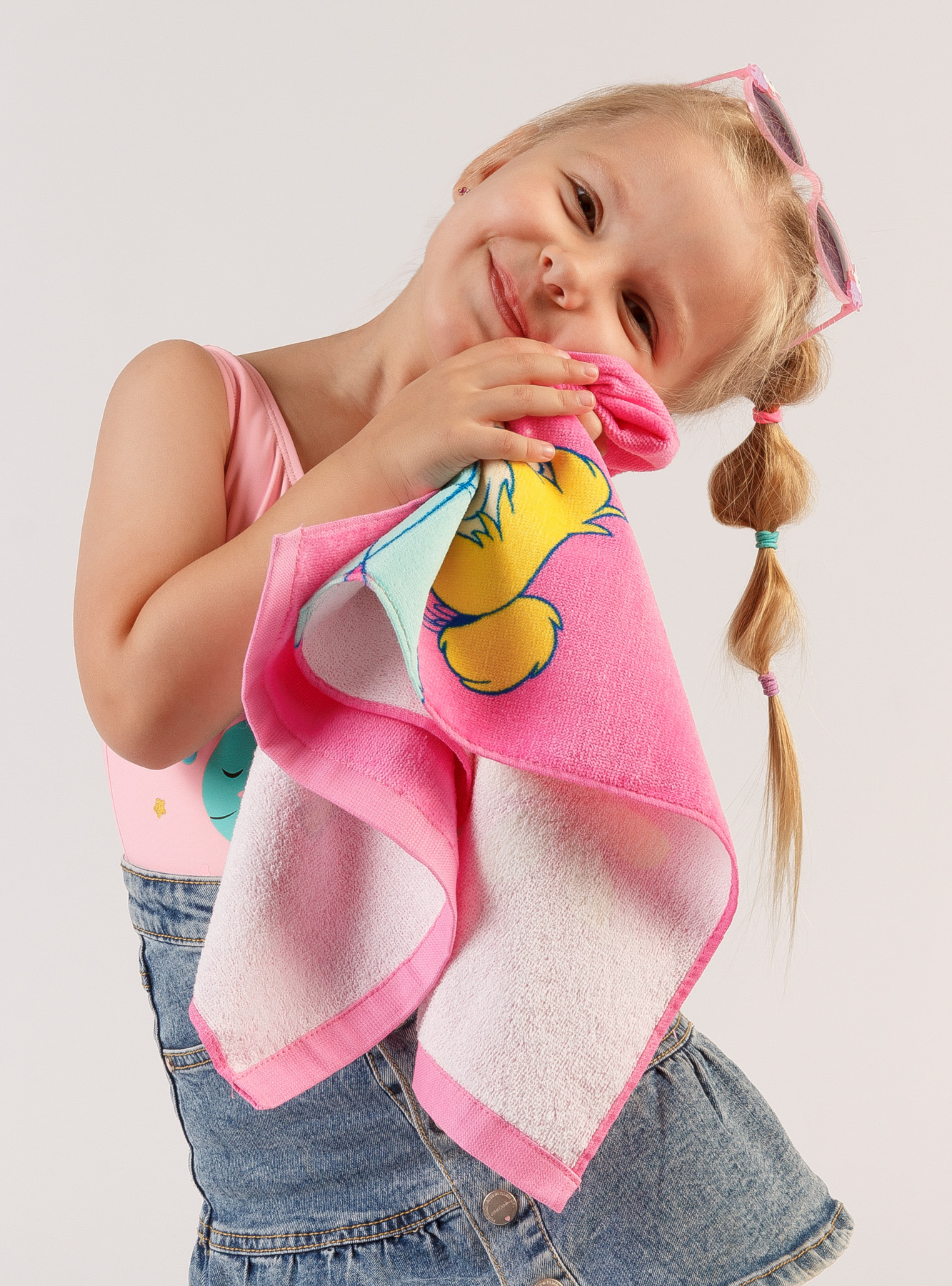 Детское полотенце для ванной 33*79 (Арт. MJ003)