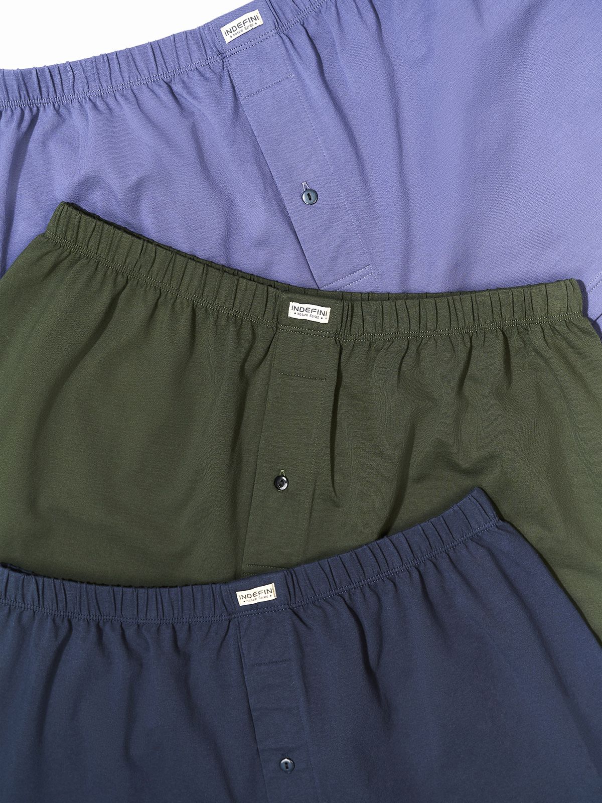 Трусы боксеры из хлопка синие (Арт. 5117MUG)