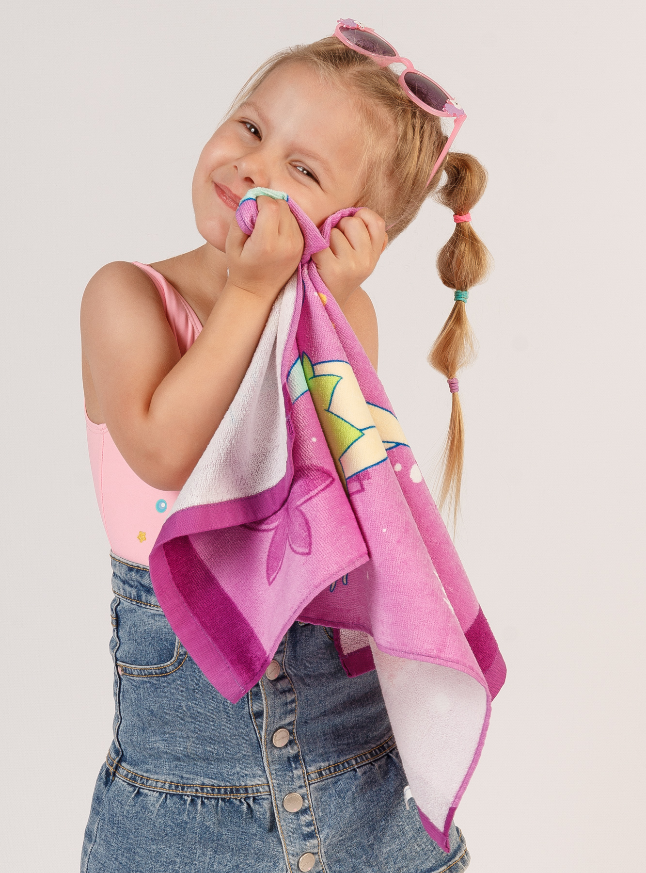 Детское полотенце для ванной 33*79 (Арт. MJ002)