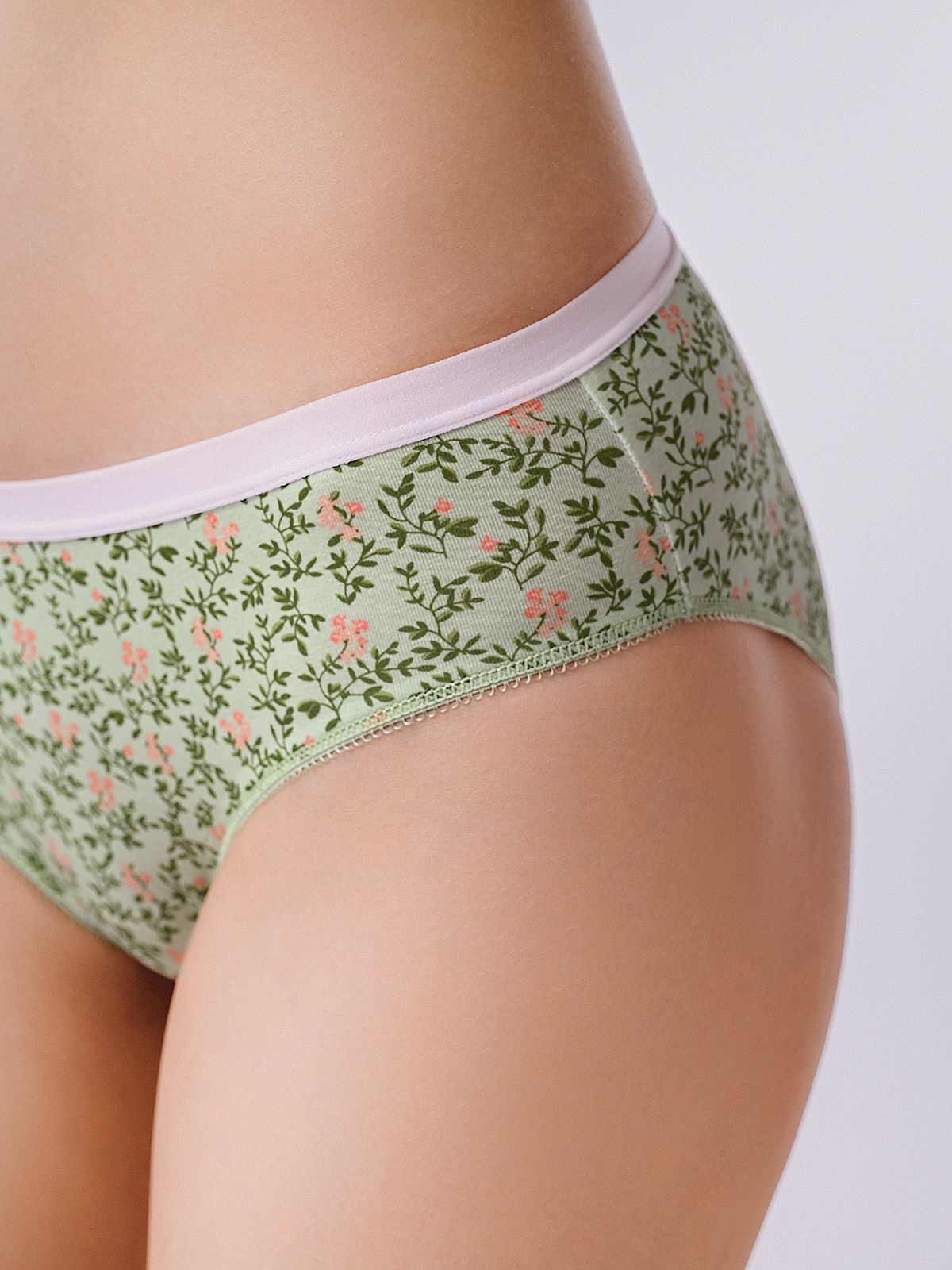 Трусы слипы из хлопка Indefini (Арт. 3194LUB)