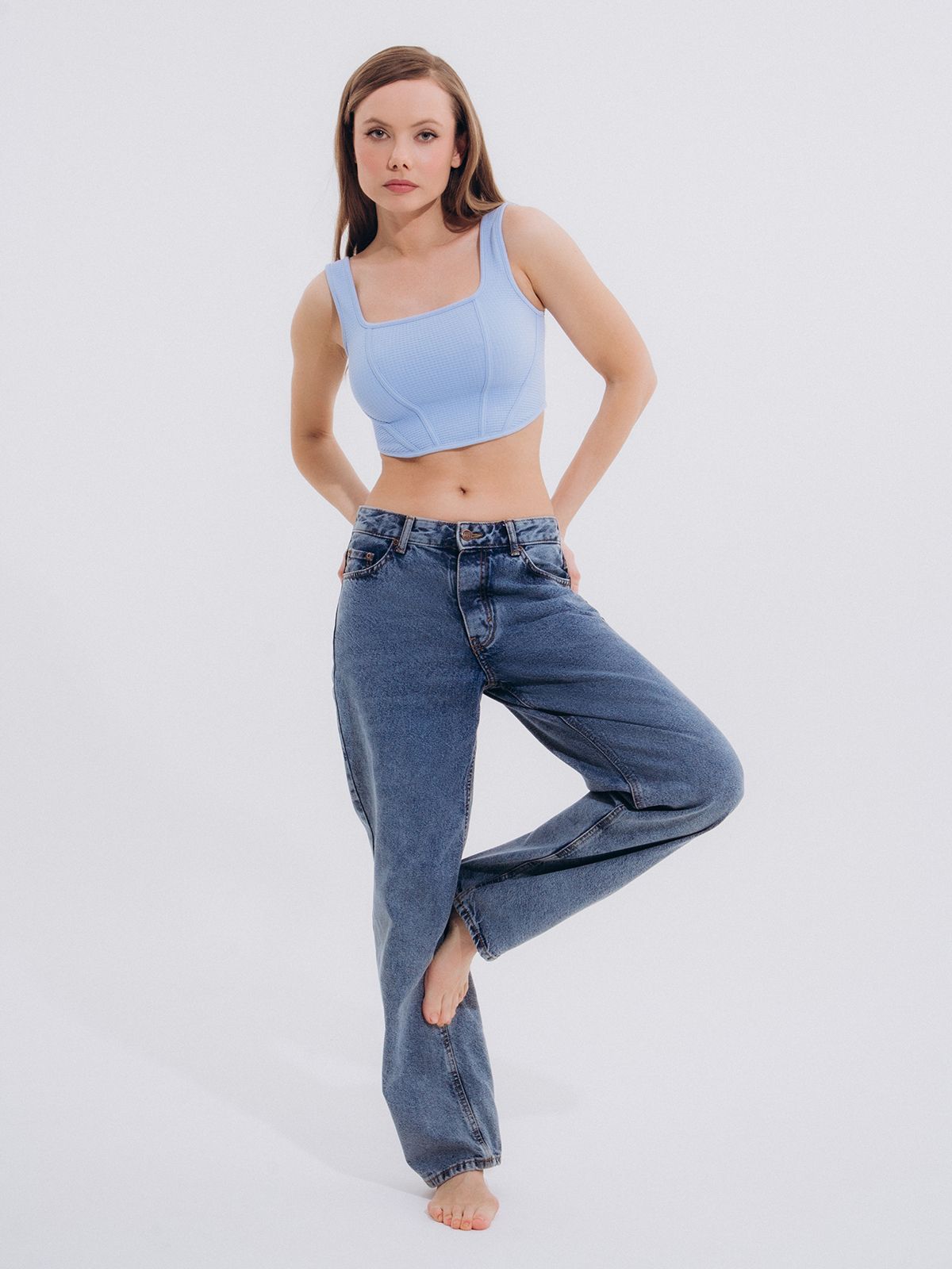 Женская майка Indefini (Арт. 4170TDJ)