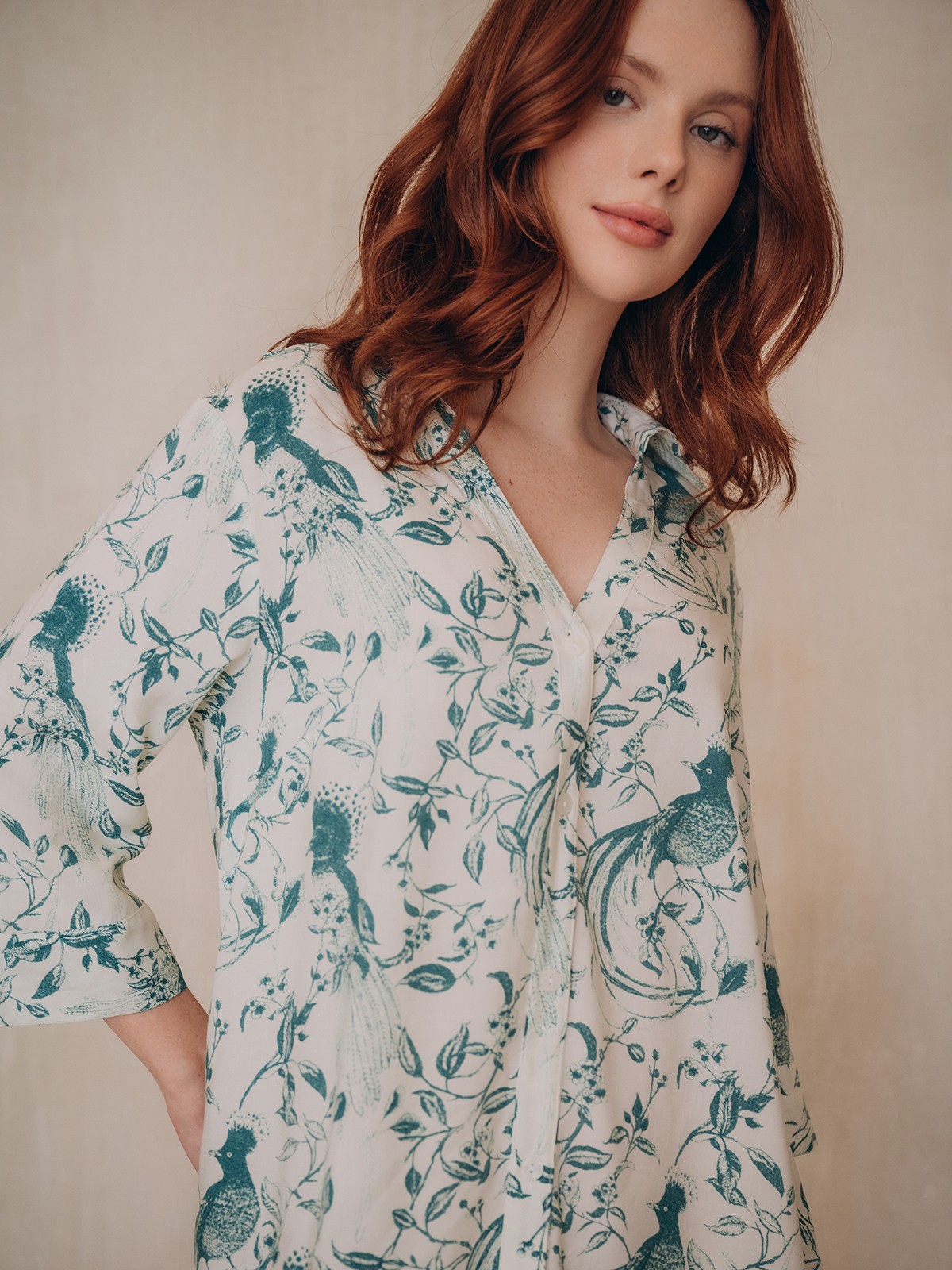 Пляжная туника Indefini (Арт. 5041YSQ)