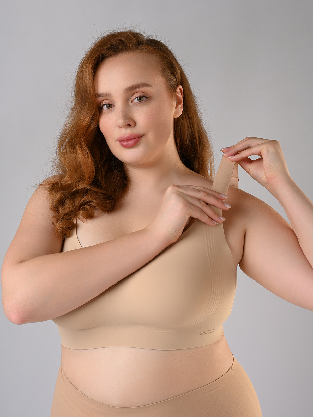Бесшовный бюстгальтер-топ с поддержкой Indefini (Арт. 3102WXY)