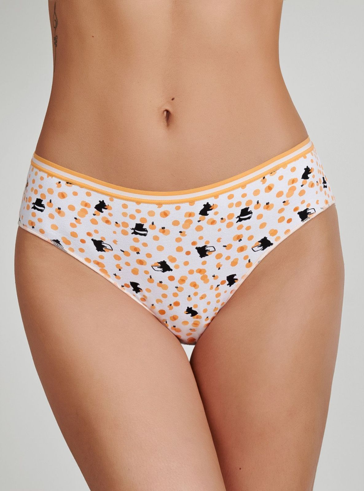 Трусы слипы из хлопка Indefini (Арт.111000-2207LUB)