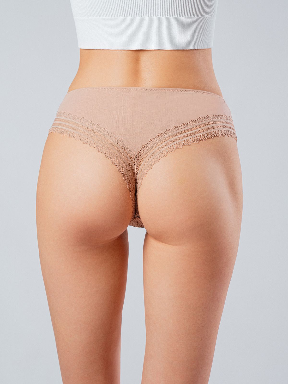 Трусы стринги кружевные Indefini (Арт. 4127LUF)