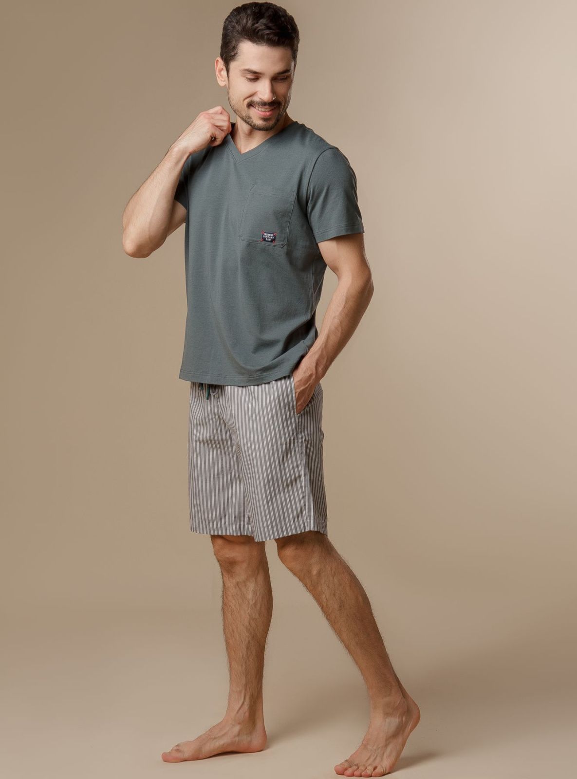 Домашняя пижама Indefini (Арт.3040PBZ)