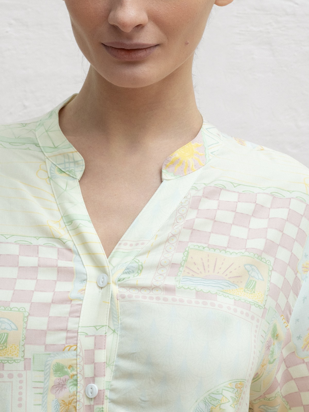 Домашняя пижама Indefini (Арт. 5064TBD)