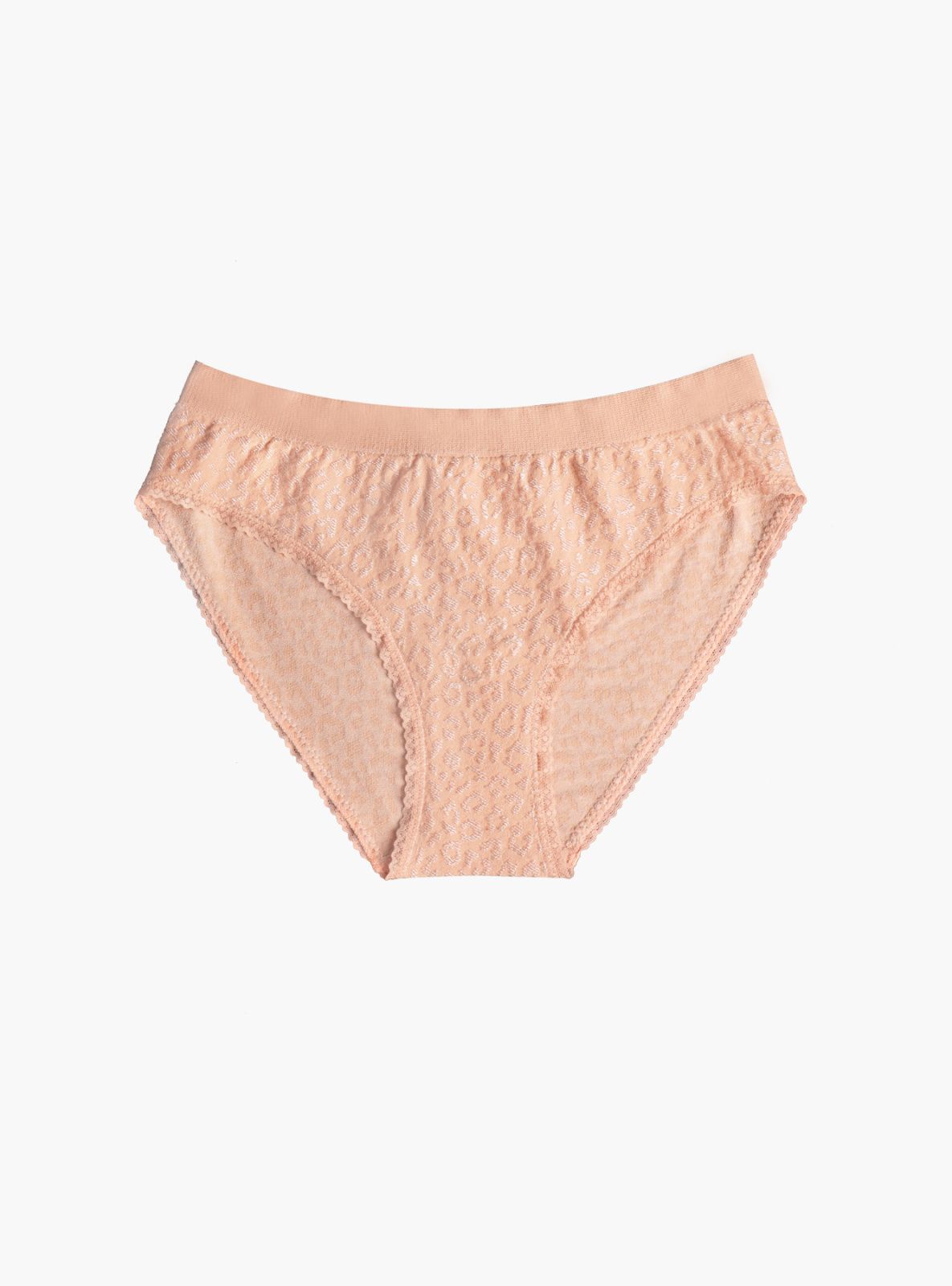 Трусы слипы с леопардовым принтом Indefini (Арт. 4069WUV)