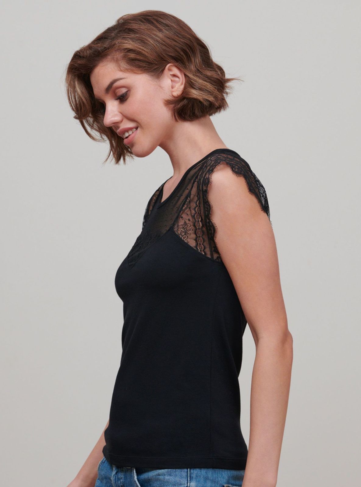 Женская футболка Indefini (Арт.596000-2275TDJ)