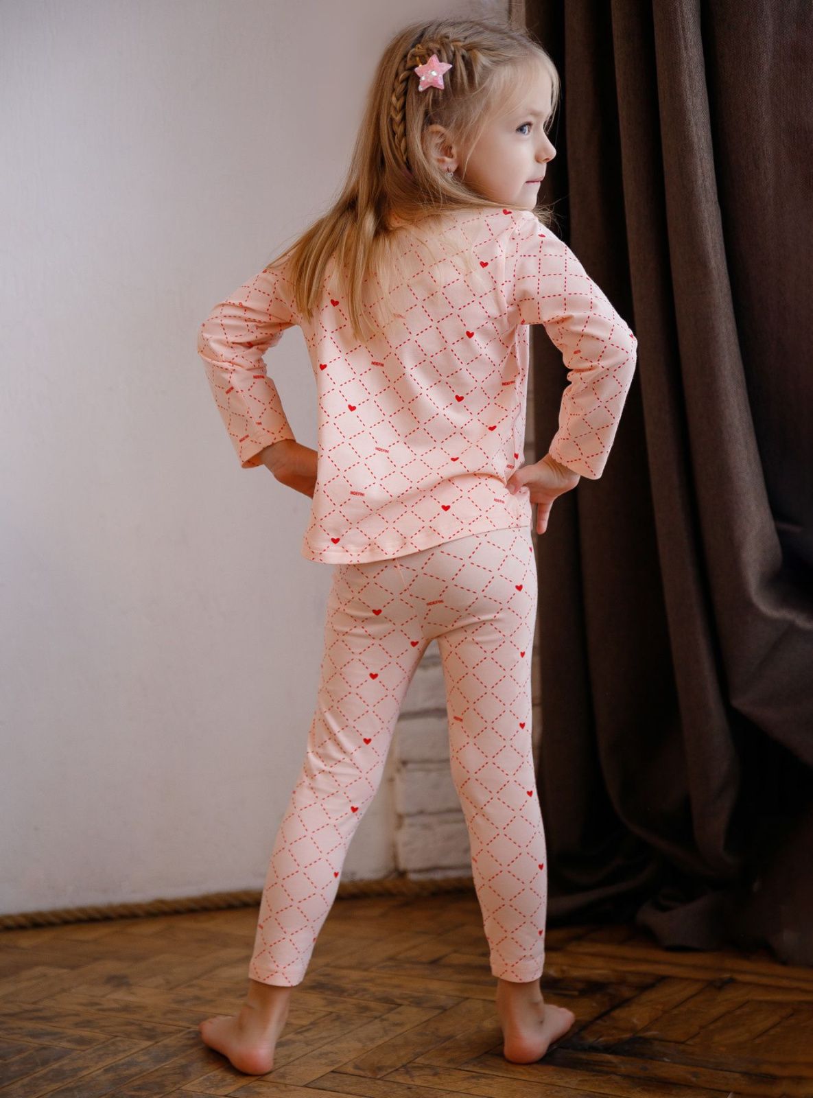 Детская пижама для девочек Indefini (Арт. 3280GTC)