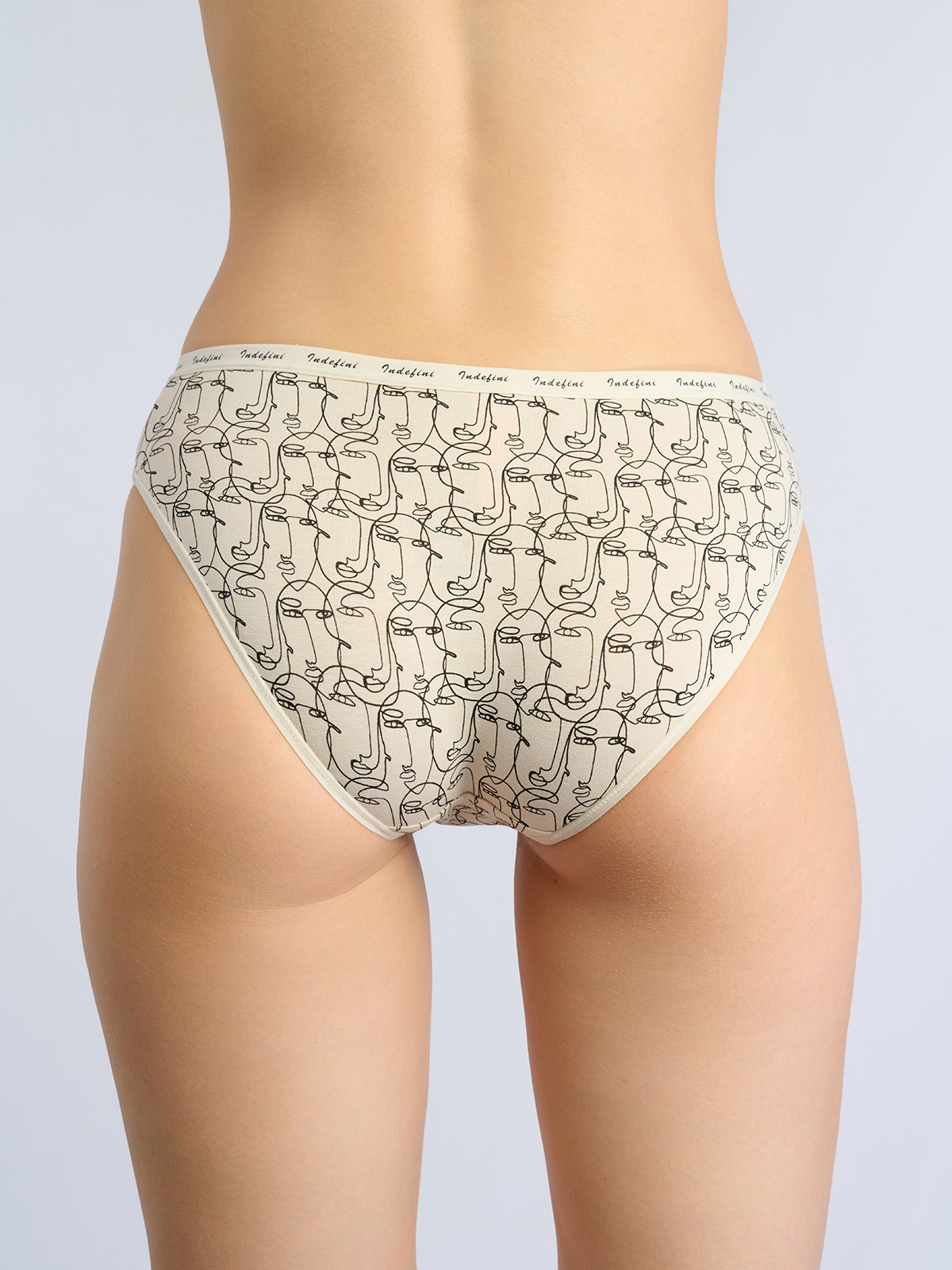 Трусы слипы из хлопка Indefini (Арт. 5105LUF)