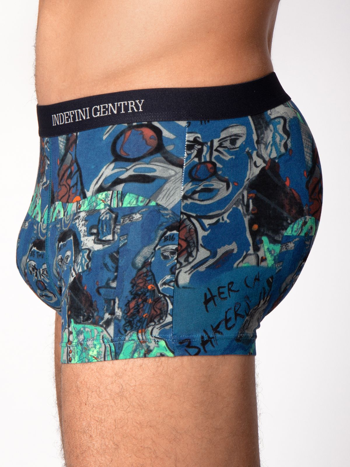 Трусы боксеры с принтом Indefini (Арт. 3026MUF)