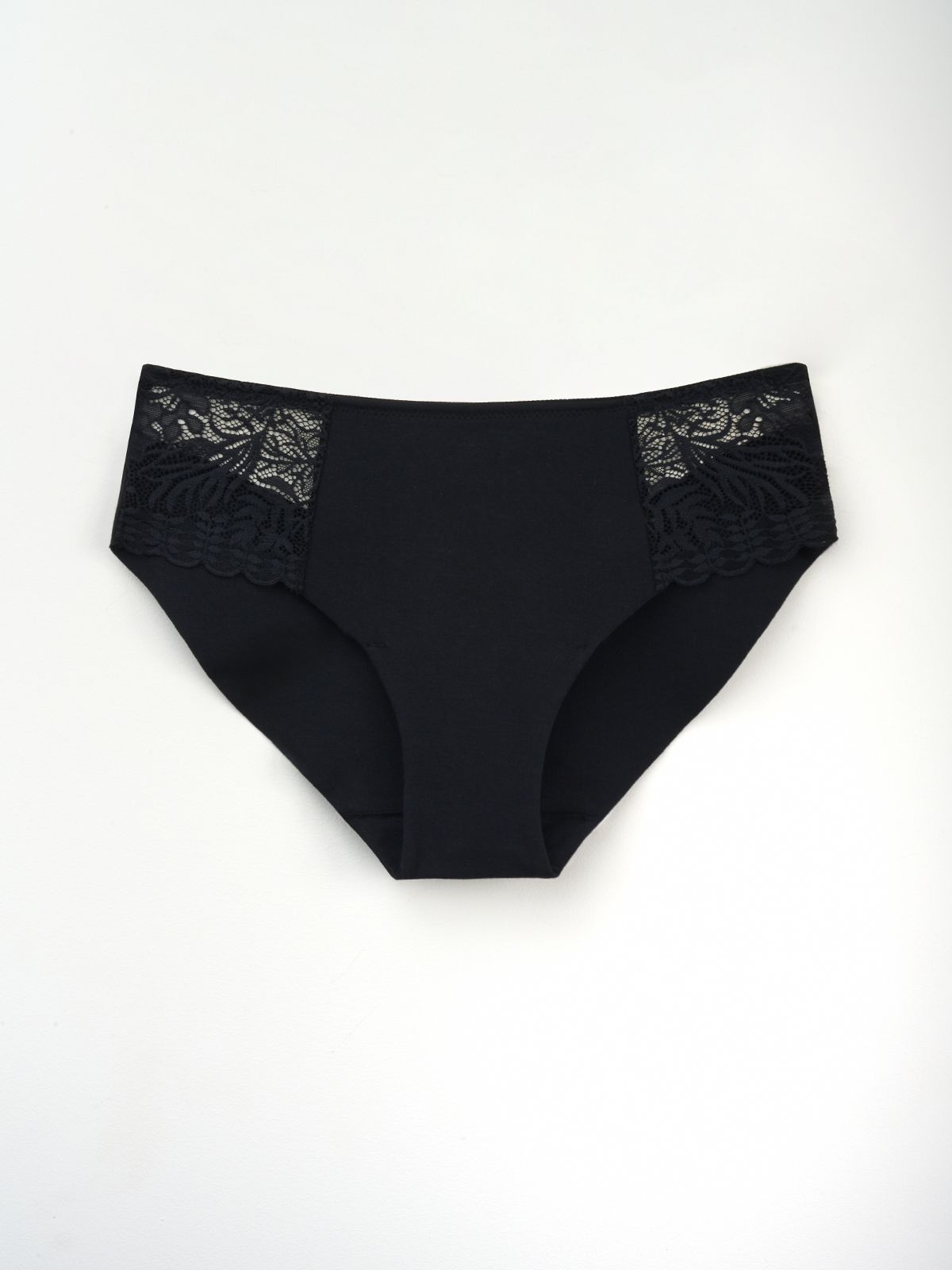 Трусы слипы из хлопка с кружевом(Арт. 5340LUS)