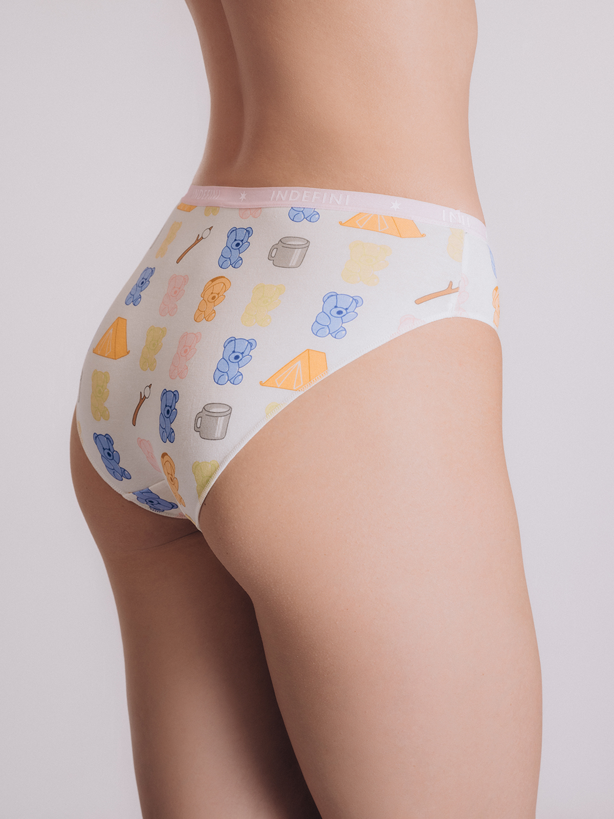 Трусы слипы из хлопка Indefini (Арт. 3332LUF)
