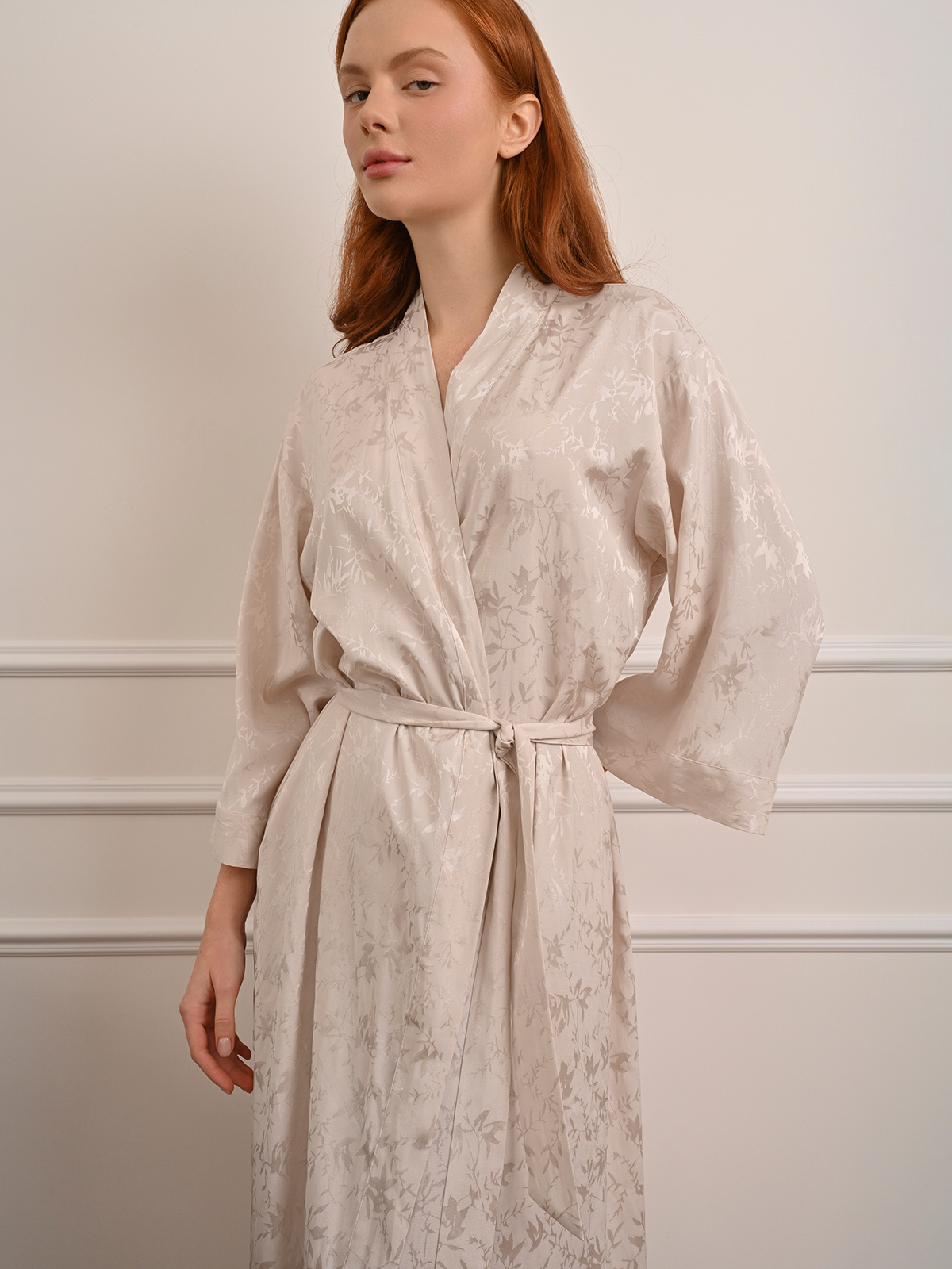 Халат на запах с поясом (Арт. 5297SYC)