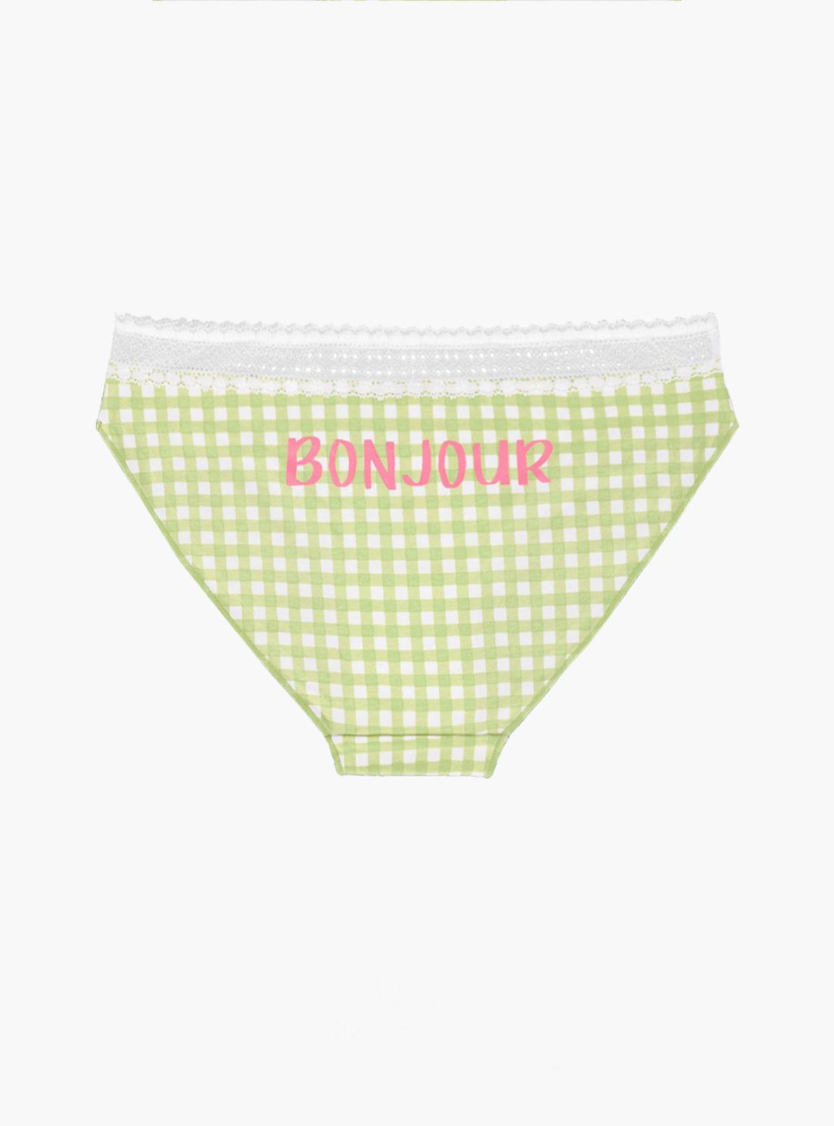 Трусы слипы из хлопка Indefini (Арт.121000-1151LUF)