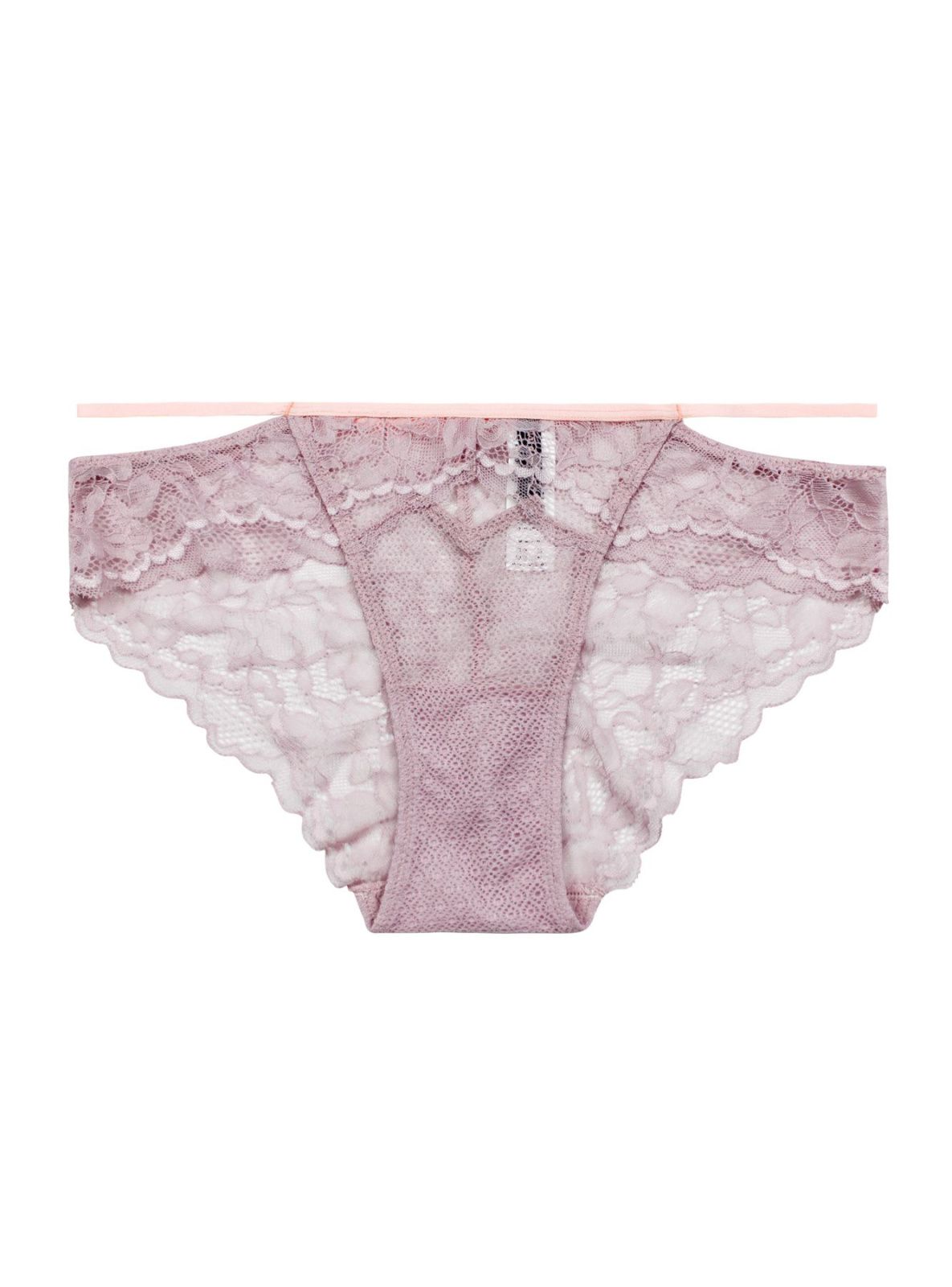Кружевные трусы бразилиана со стрепами  Indefini (Арт. 0047LUS)