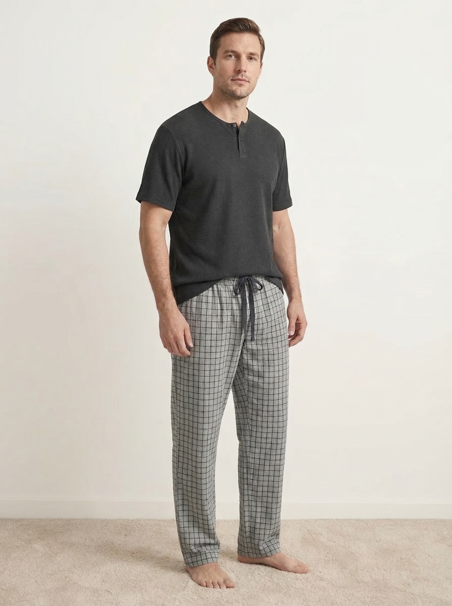 Мужская пижама (Дл.рукав+брюки) (Арт. 5022PBC-5011PBC)